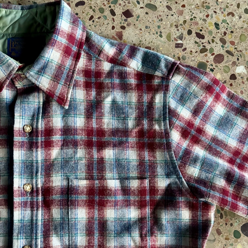 Pendleton 1950’s Vintage Wool Button Down